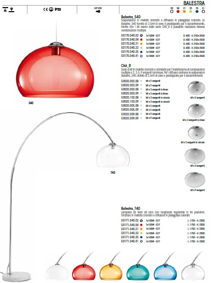 Lampadar BALESTRA