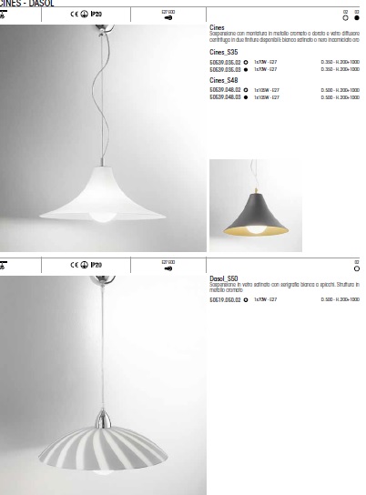 Lampa CINES DASOL