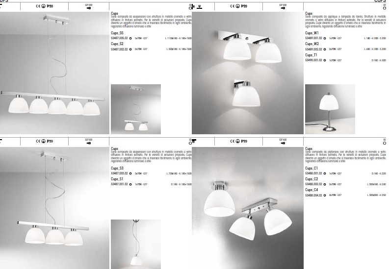 Lampa CUPS
