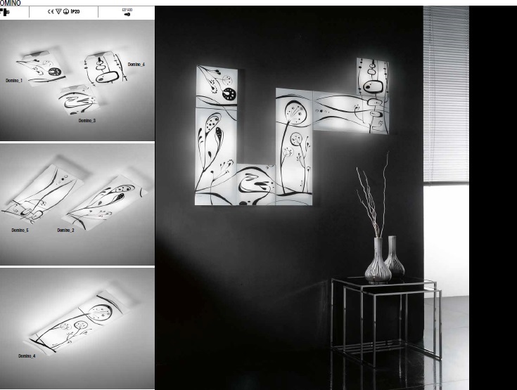 Lampa DOMINO