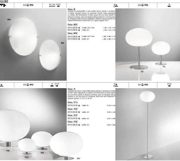 Lampa GLOBE