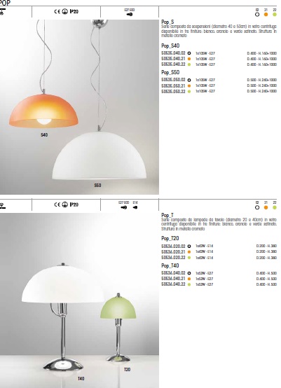 Lampa POP