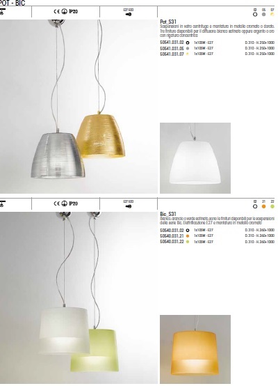 Lampa POT BIC