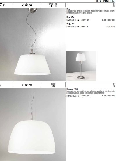 Lampa REG PANETUN
