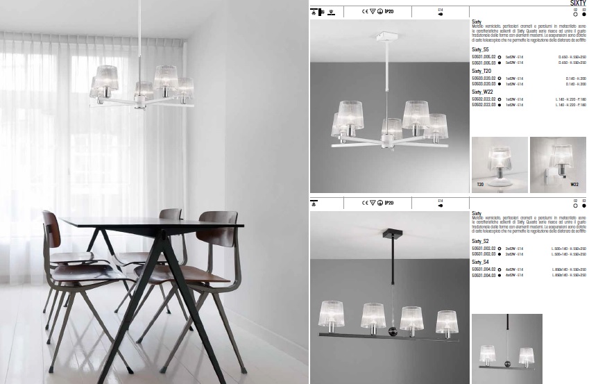 Lampa SIXTY