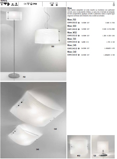 Lampa WAVE