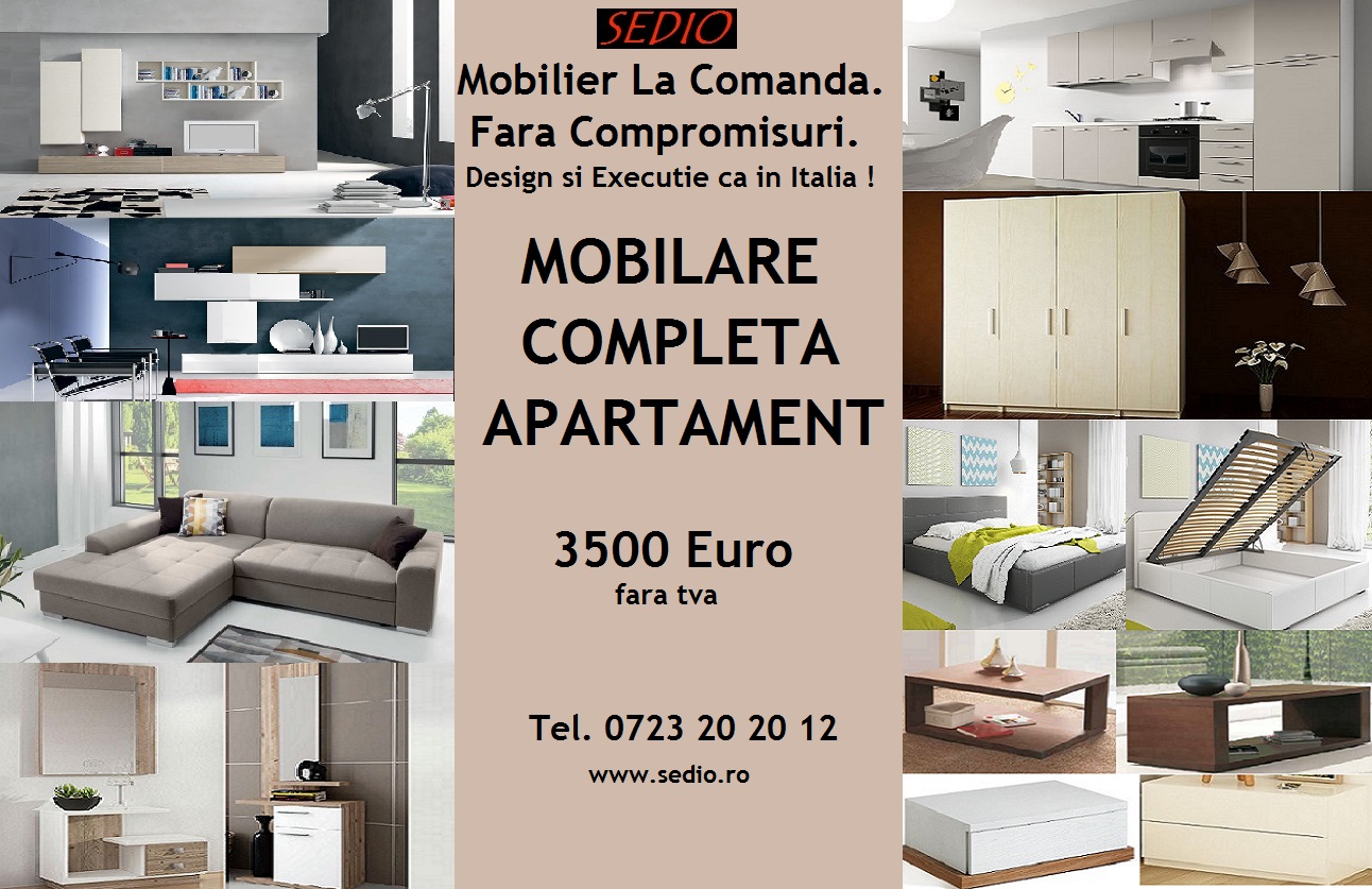 OFERTA  MOBILARE  COMPLETA  APARTAMENT